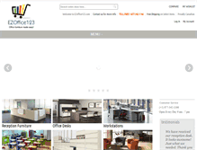 Tablet Screenshot of ezoffice123.com
